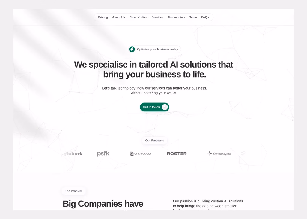 Alive Industries — homepage hero