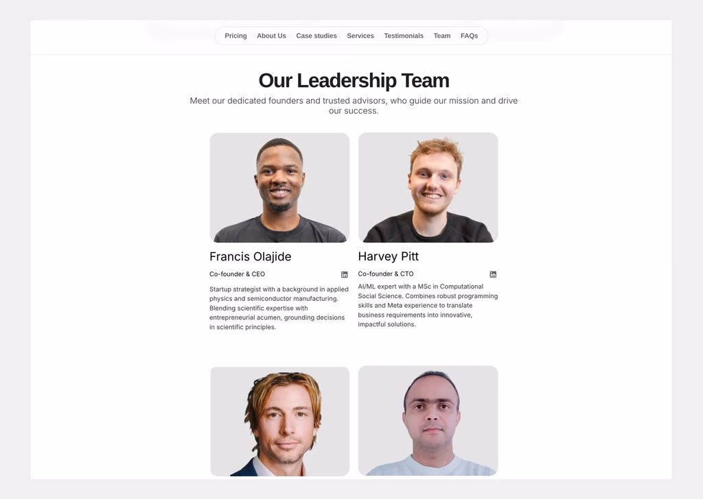 Alive Industries — leadership team