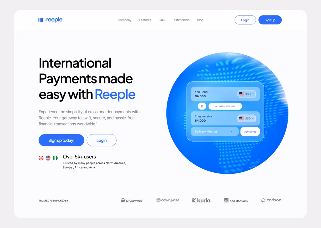 Reeple — international payments made easy
